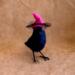Magenta Moon wearing her hat for Halloween